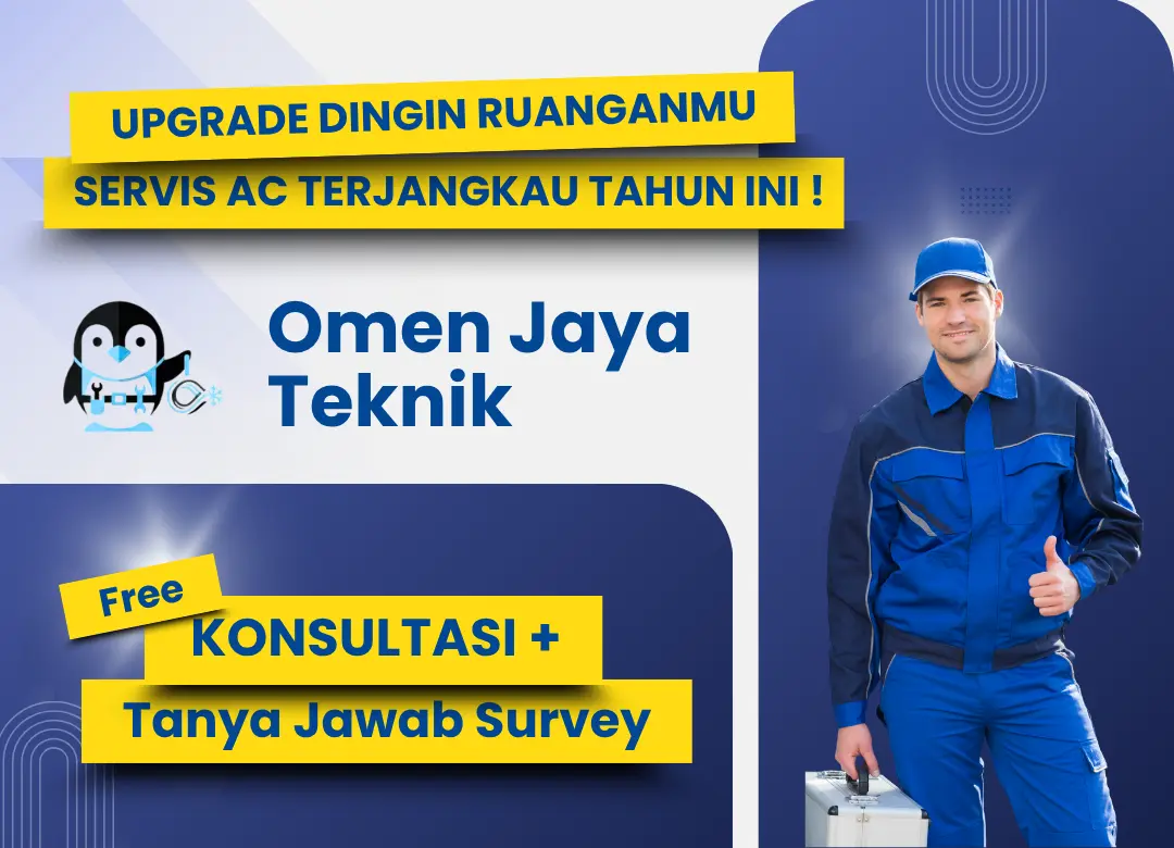 Banner Promo Service AC Tangerang Selatan Omen Jaya Teknik
